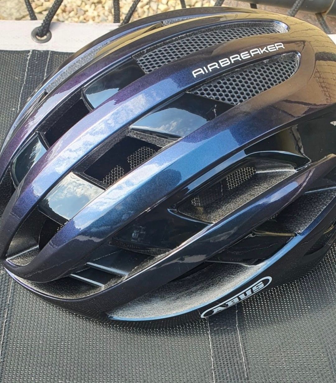 NOWY kask abus airbreaker purple