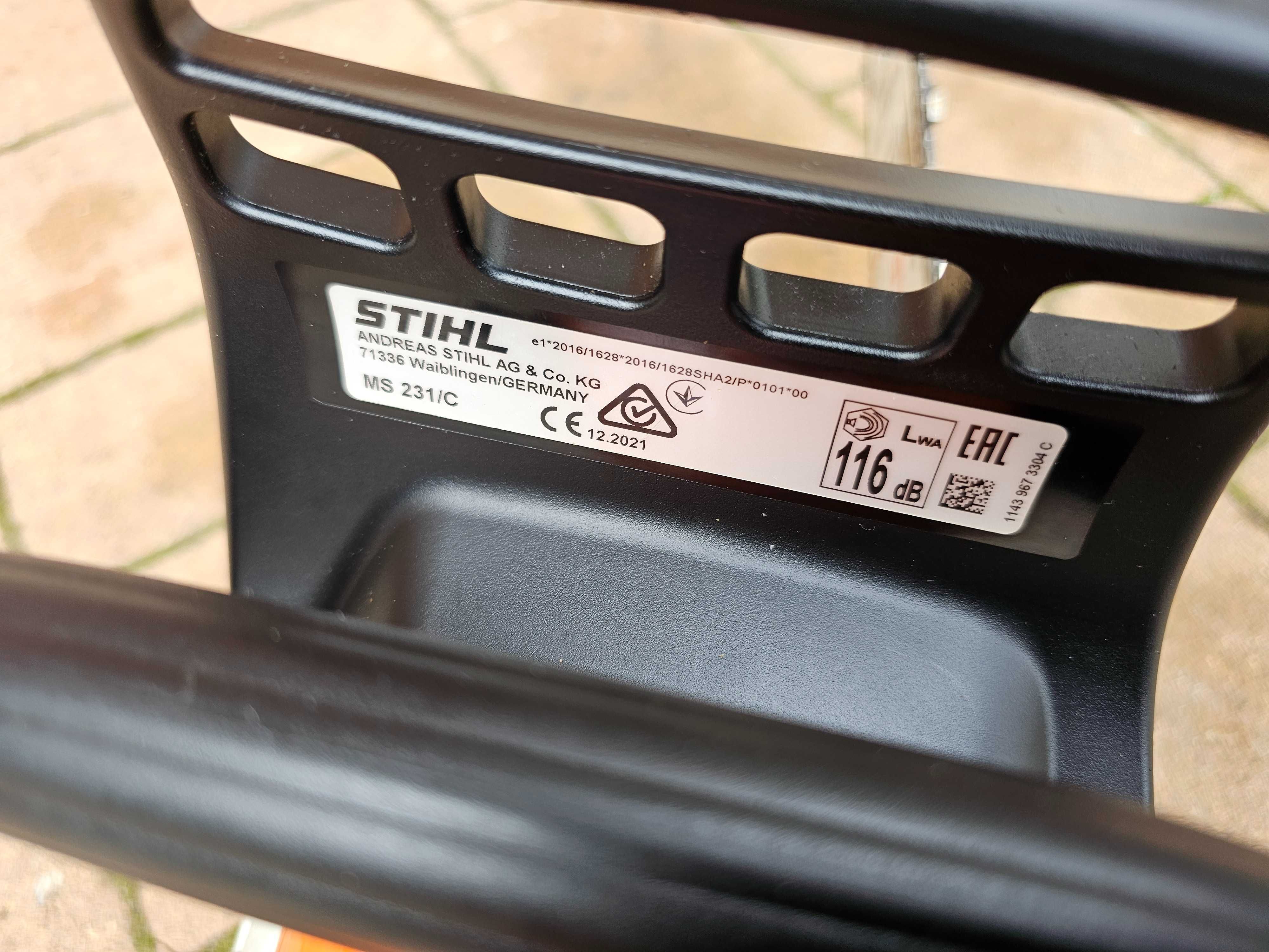 STIHL MS 231/C piła spalinowa 2,7km 12.2021 rok