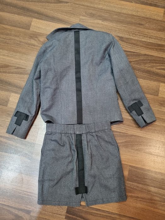 Шкільна сіра форма 32р ( 1клас) для тендітної дівчинки.