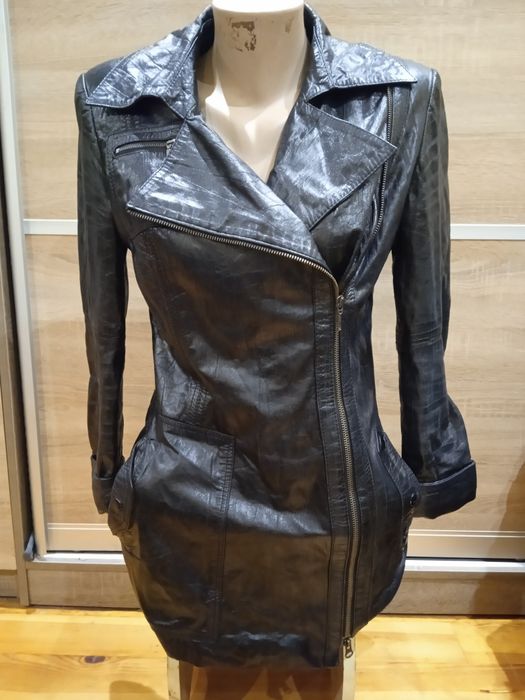 Кожаная куртка размер с/м