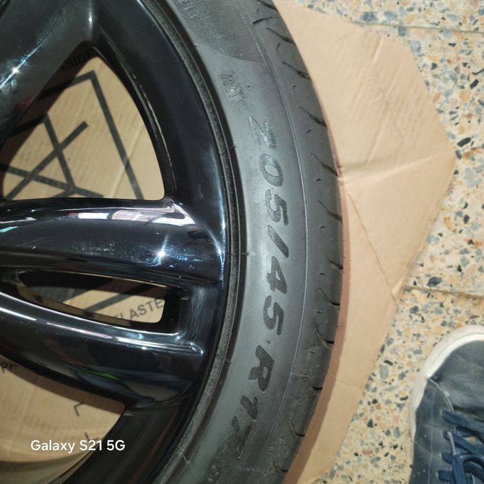 Jantes originais Mini john cooper works com pneus pirelli p zero