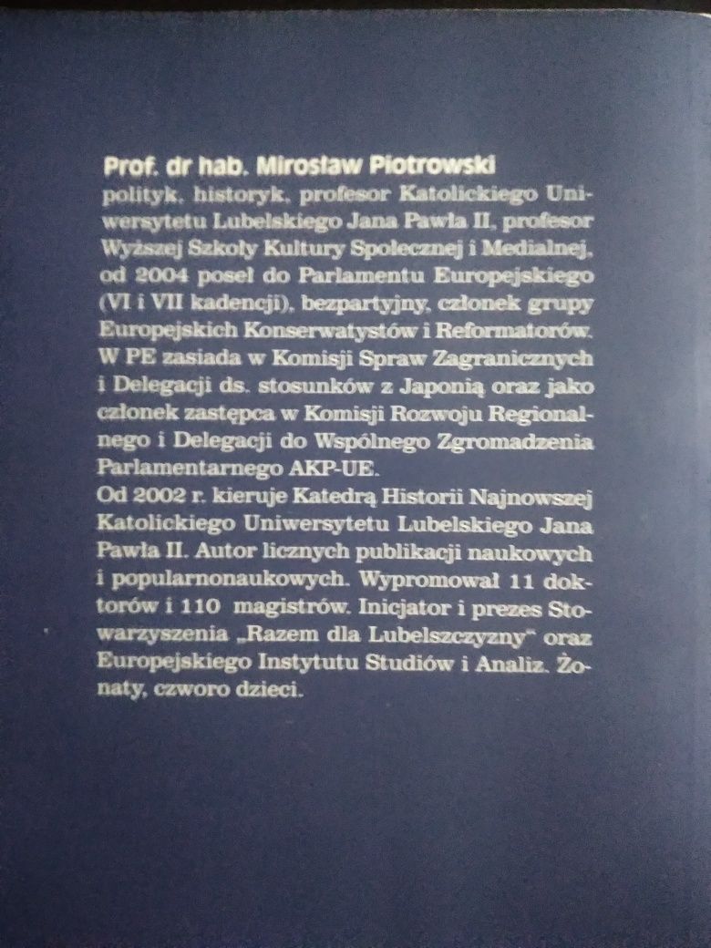 Unia jak Titanic- Mirosław Piotrowski