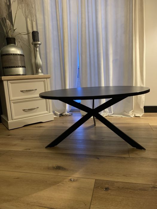 Stolik okrągły loft