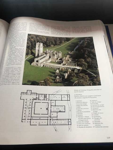 Livro "O Românico", arquitetura, escultura, pintura de Rolf Toman