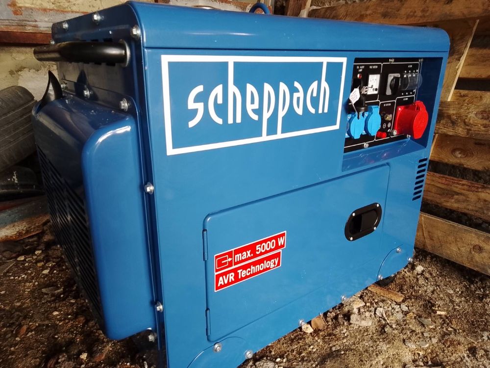 Генератор дизельний Scheppach SG5200D