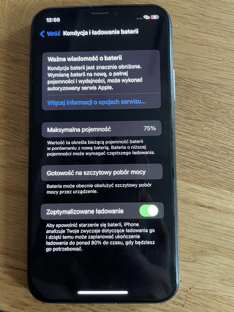 Iphone X 64gb 75% uzywany