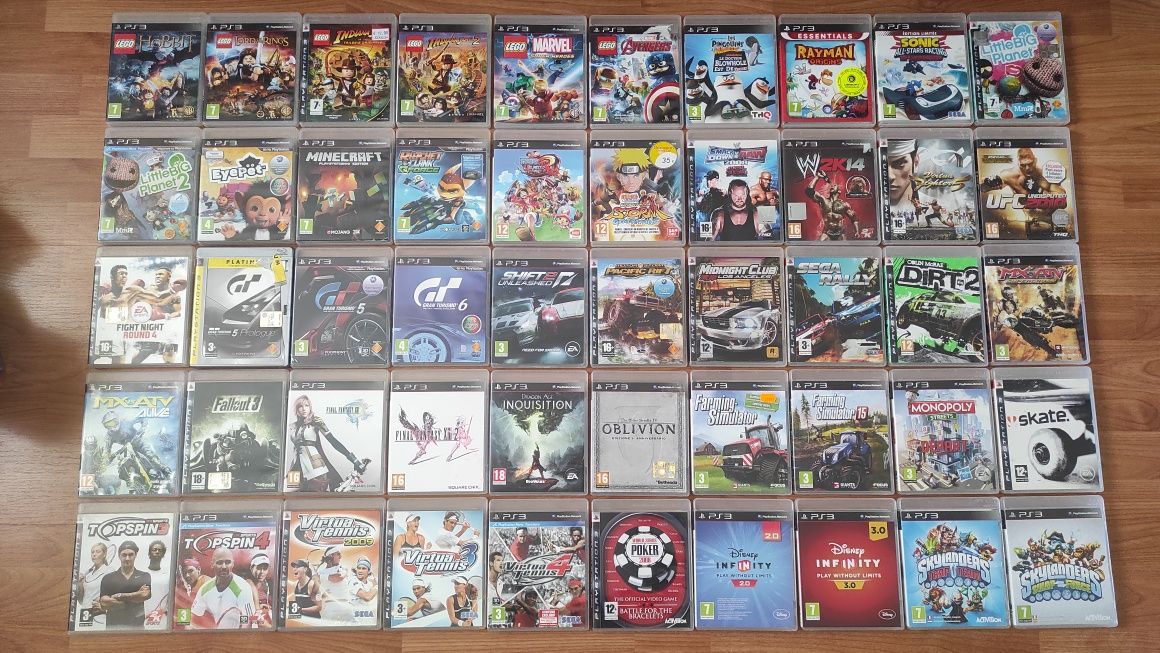 Jogos ps3, PSP, Ds e 3ds