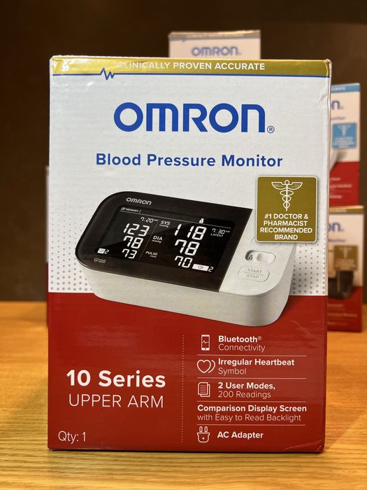Тонометр OMRON 3, 5, 7, 10, Evolv, BP7900 ЭКГ AFIB