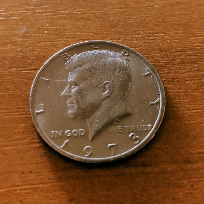 1973 US Kennedy Halves/ Коллекционная монета США