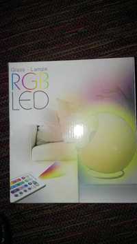 Globo com Lâmpada LED RGB com Controlo Remoto
