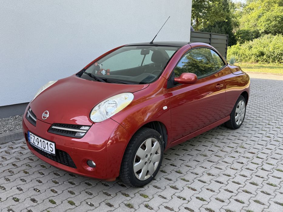 Nissan Micra Cabrio 2008r klima elektryka mega zadbany