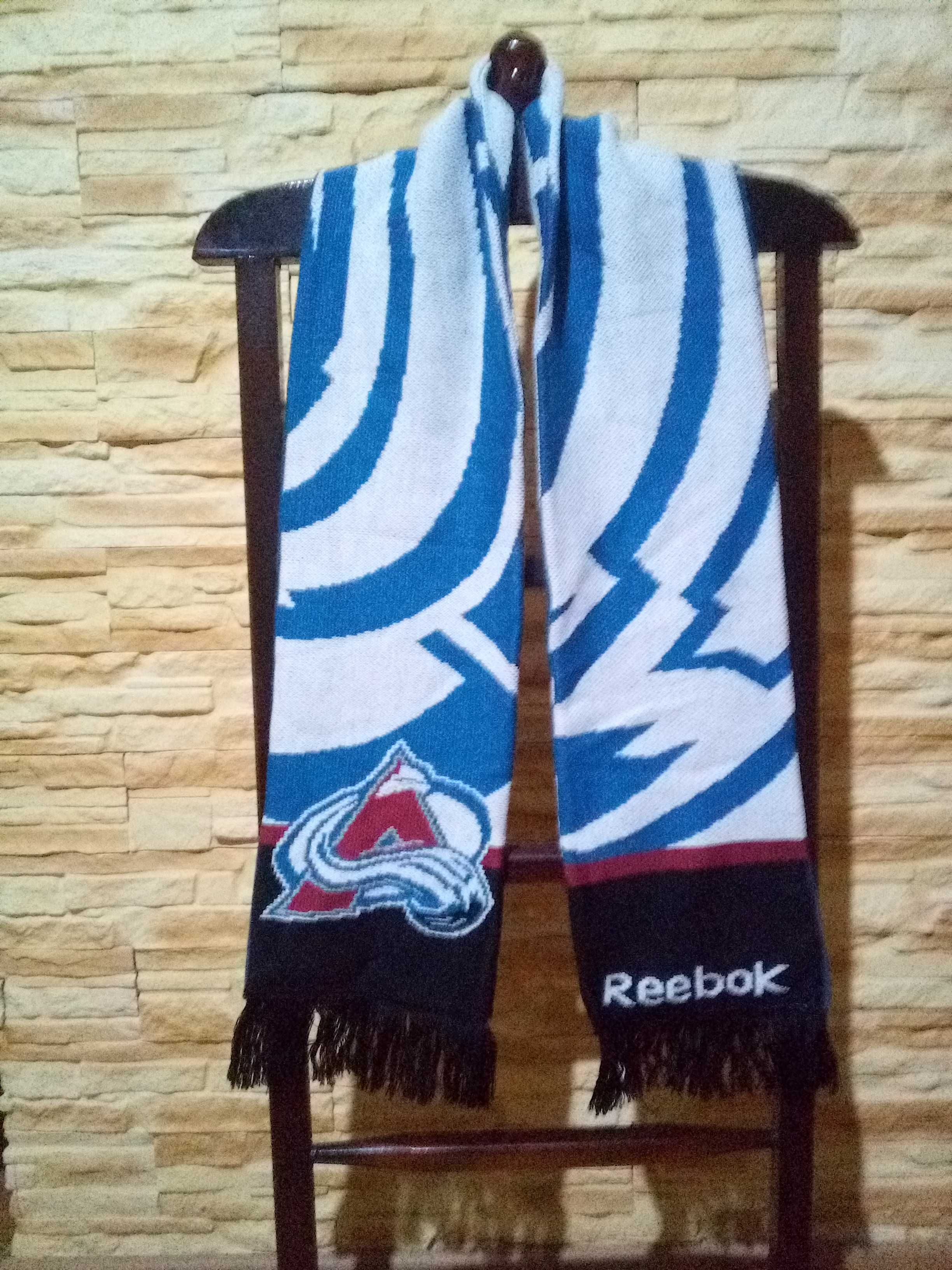 Хоккейный коллекционный шарф  Colorado Avalanche