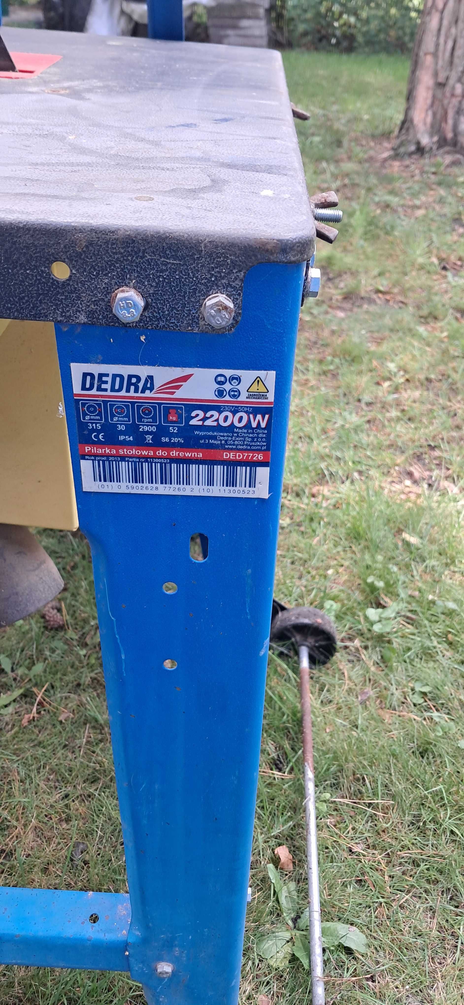 Pilarka stołowa krajzega DEDRA
