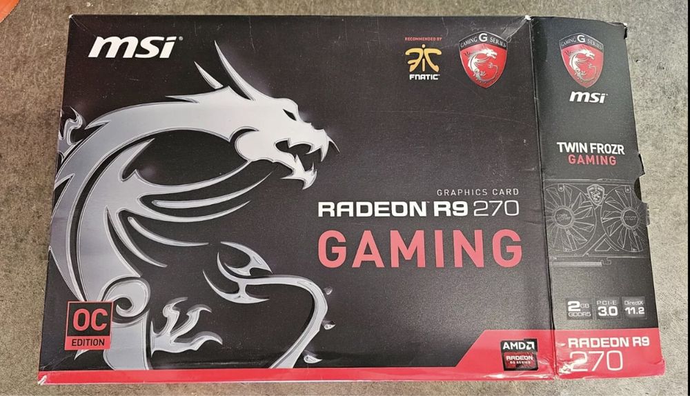 НОВА MSI Radeon R9 270 Gaming 2GB 256BIT GDDR5