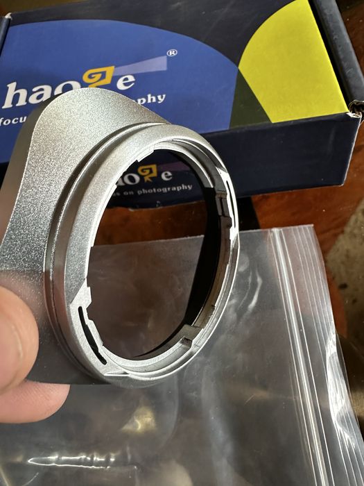 Бленда об'єктива Haoge LH-X35S для Fujifilm Fujinon  XF 35mm