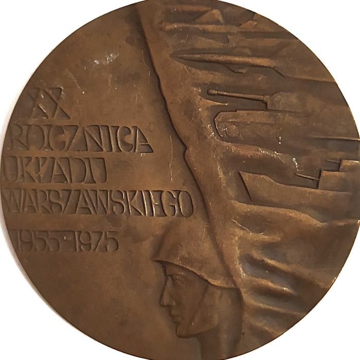 Medal 1975, XX Rocznica Układu Warszawskiego