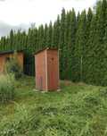 WC budowlane ogrodowe toaleta