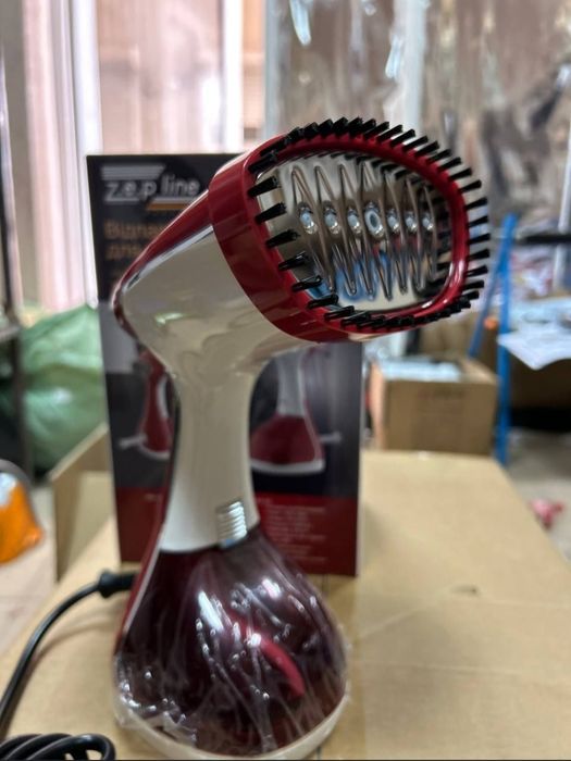 Відпарювач, отпариватель Zepline ZP-210, 3000Вт. Сірий, червоний