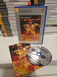Gra gry ps2 playstation 2 State of Emergency unikat FRA