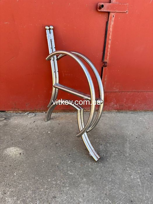 Ковані частини для лавки з нержавійки боковини до лавки