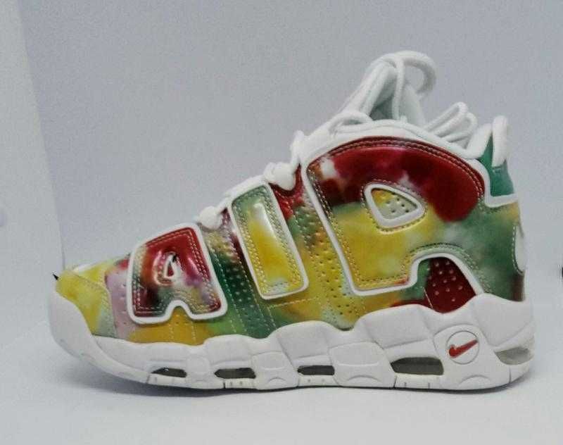 Яркие мужские кроссовки Nike Air More Uptempo 96 UK, р. 45/28,5 см