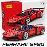 Конструктор Technic Ferrari SF90. Масштаб 1:8. 4260 деталей. У коробці