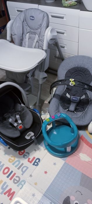 Fotelik samochodowy krzeselko do karmienia bujak krzesełko kapiel