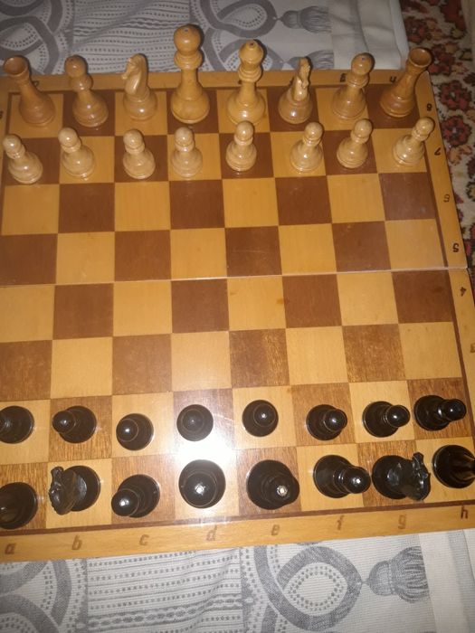 Шахматы деревянные