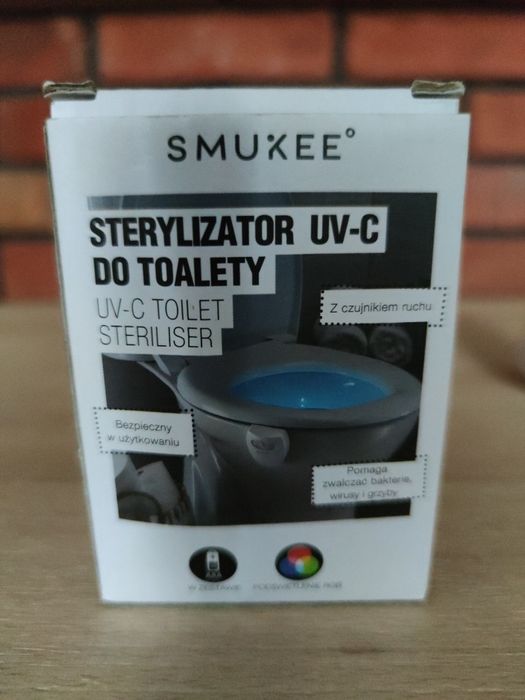 Sterylizator UV-C do toalety