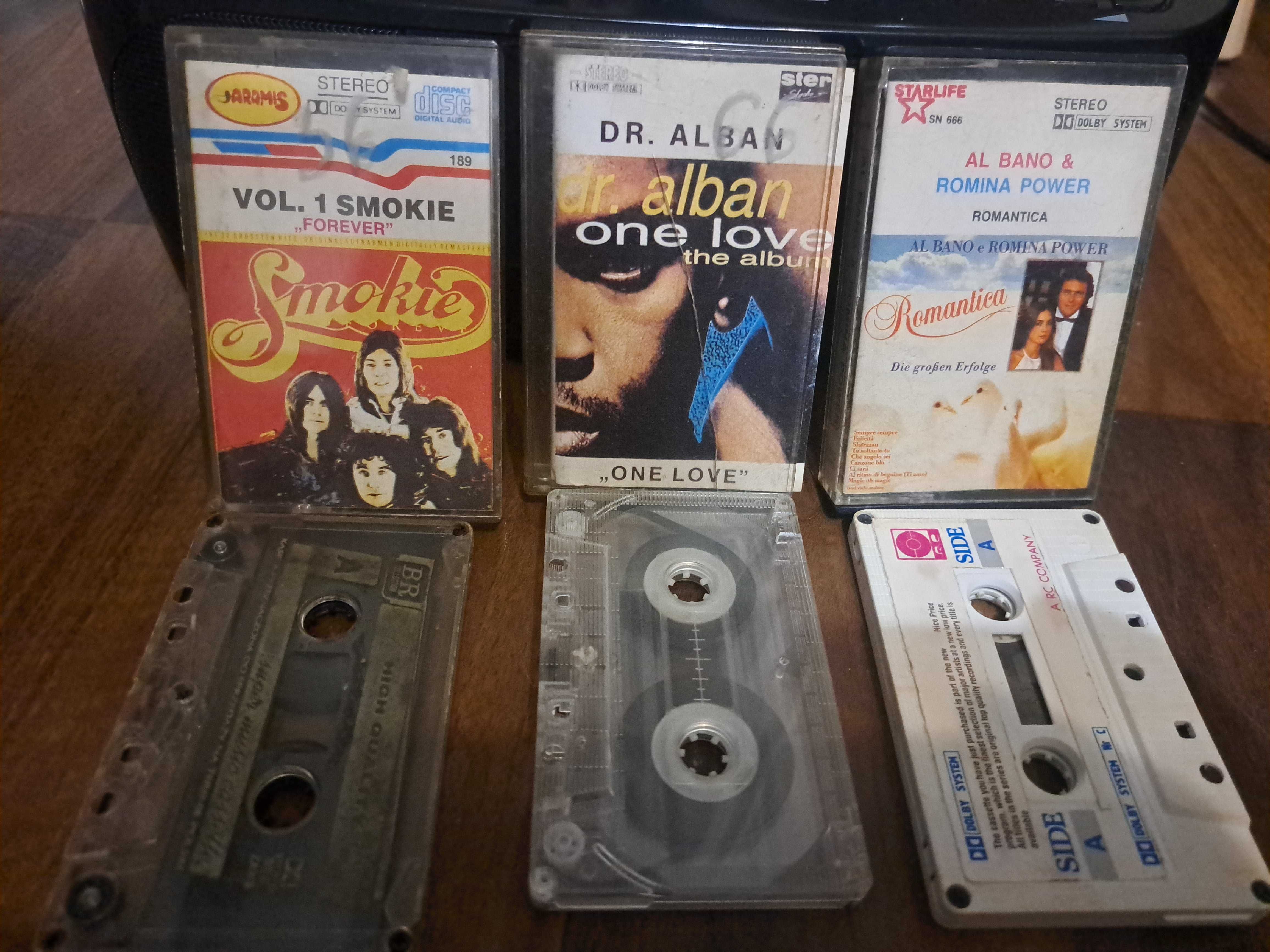 Zestaw 3 kaset magnetofonowych