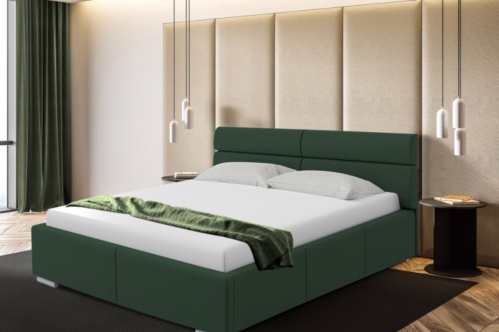 Łóżko sypialniane tapicerowane Monako, różne wymiary, Promocja!