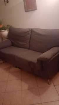 Sofá de sala cor cinza