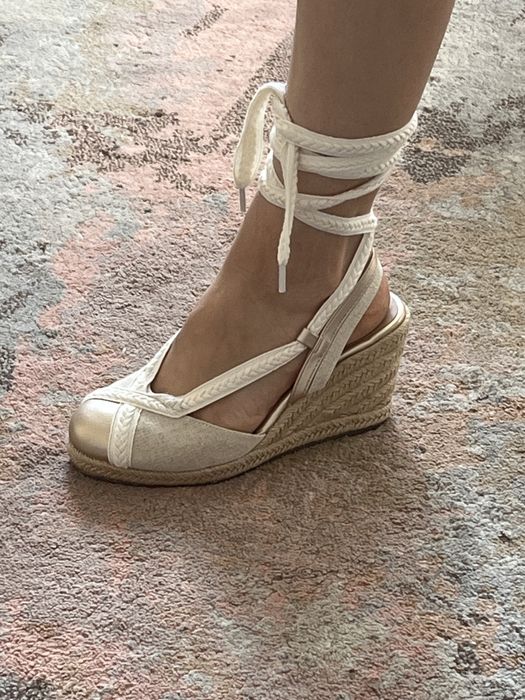 Espadryle 35 ze sznurkami