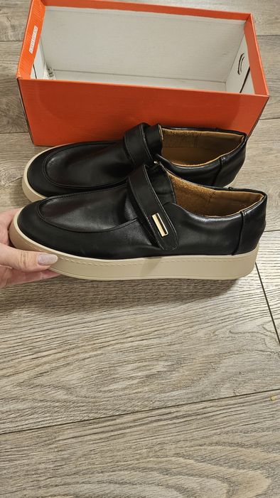 Продам чудові мокасіни лофери сліпони туфлі!!!р.41 на ножку 26-26.5см