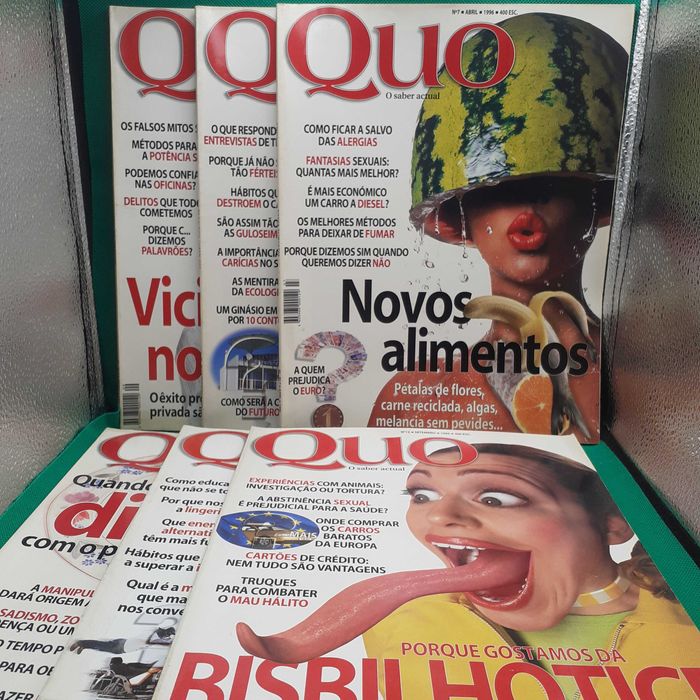 Livro - REF SD - Lote de Revistas Quo (ler descrição)