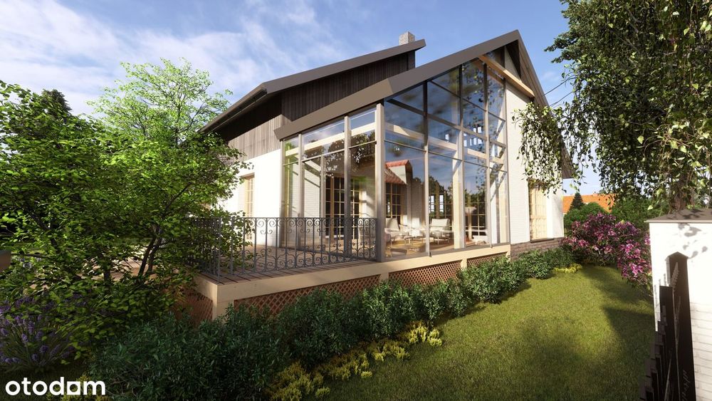 Łódź piękny dom z bezpośrednim wejściem do Lasu Łagiewnickiego