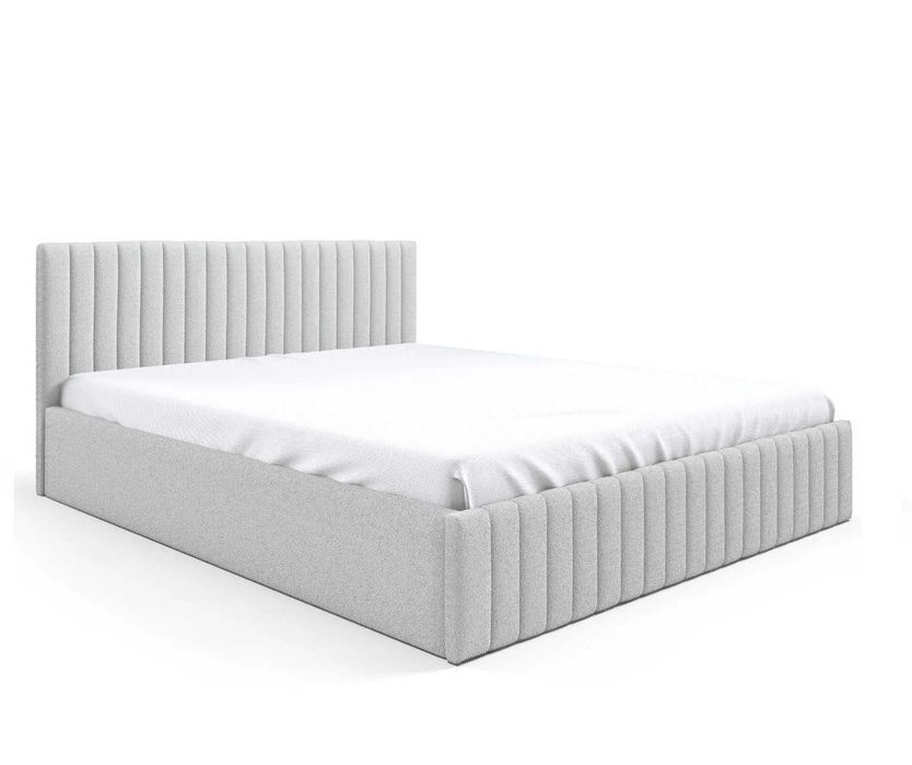 Łóżko tapicerowane SENTRA pojemnikiem, stelażem 90/120/140/160/180x200