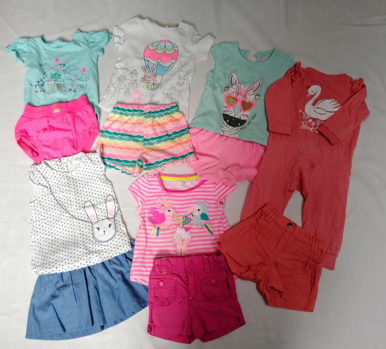 Mega paka ubran dla dziewczynki rózne rozmiary h&m, next, smyk,reserve