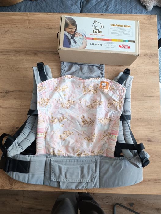 Tula nosidełko Baby Carrier Standard 7-20kg + wkładka dla niemowląt