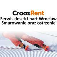 Serwis desek i nart Wrocław smarowanie  ostrzenie ski snowboard