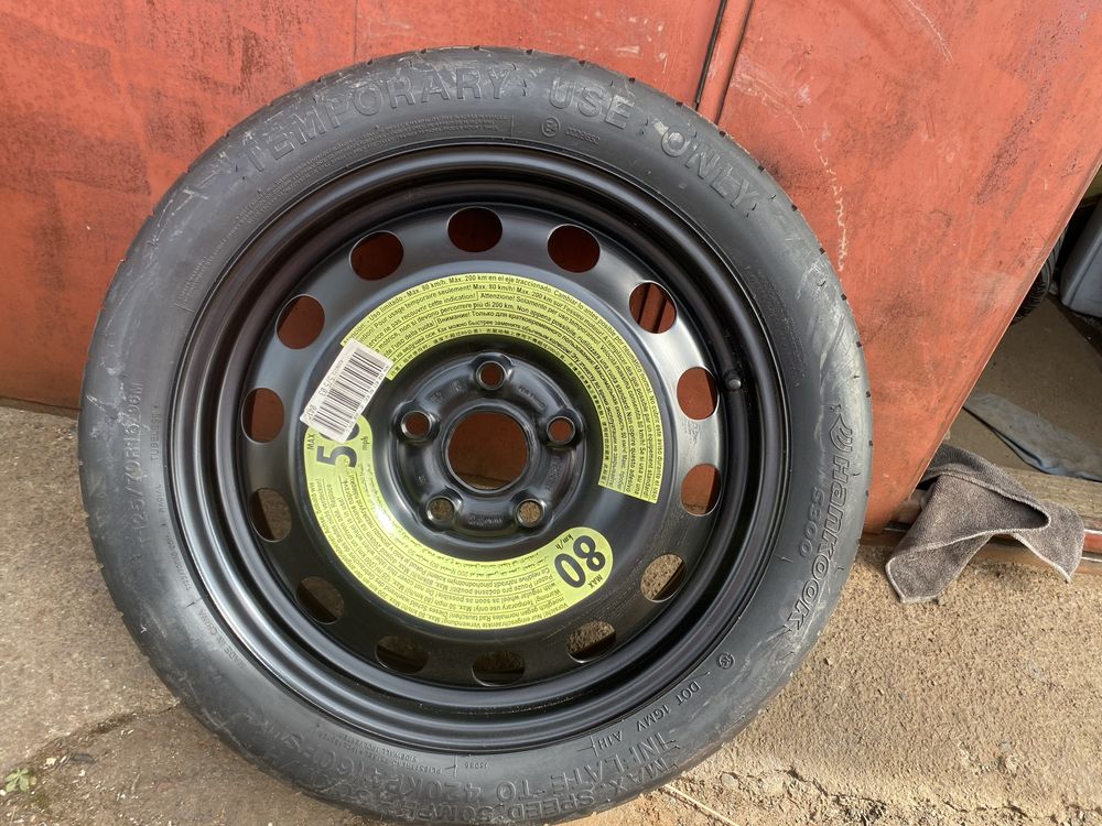 Докатка Audi A3,A4 Ауди R16 5X112 домкрат,ключ,чехол