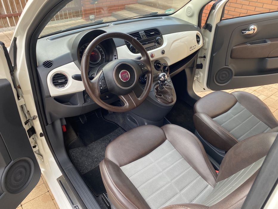 Fiat 500 1.2b Klima Alumy Bezwypadkowy  Super Stan z Niemiec Opłacony
