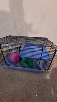 2 gaiolas para hamster bom estado com acessórios