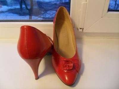 Туфли женские кожаные Италия