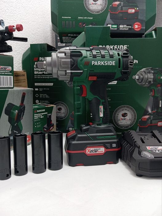 Шок! Потужний Ударний гайковерт PARKSIDE PASSK C4, гайковерт парксайд