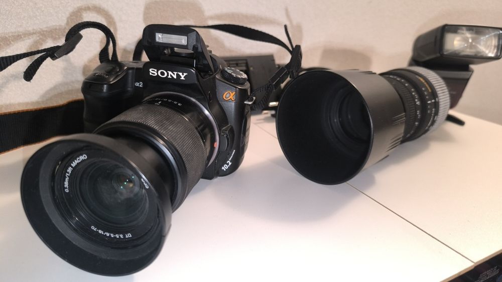 Câmara Fotográfica Sony (completa)