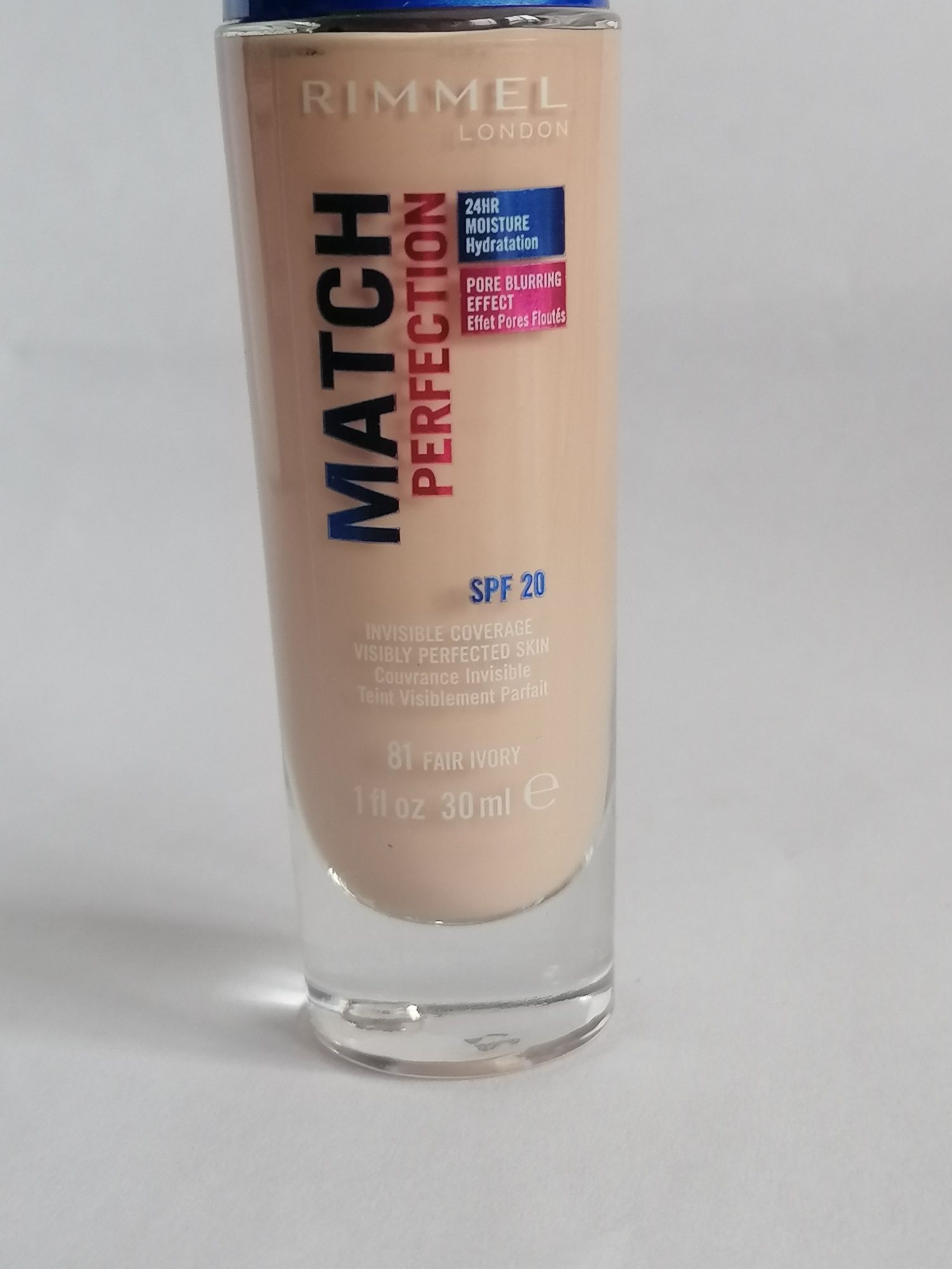 RIMMEL Match Perfection podkład 81 fair Ivory nowy