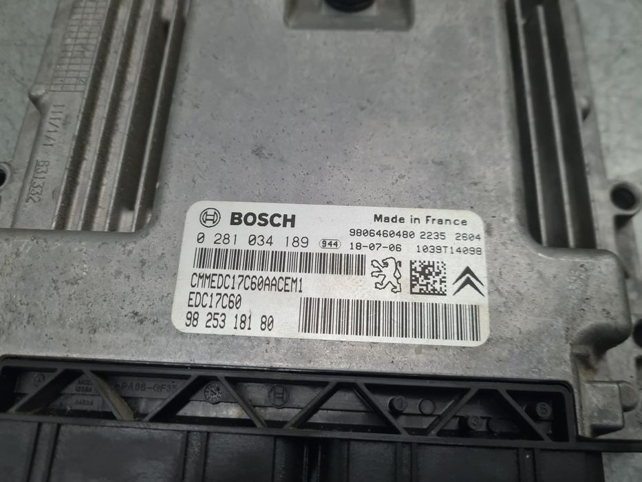 Centralina motor / ECU CITROËN Berlingo (K9)