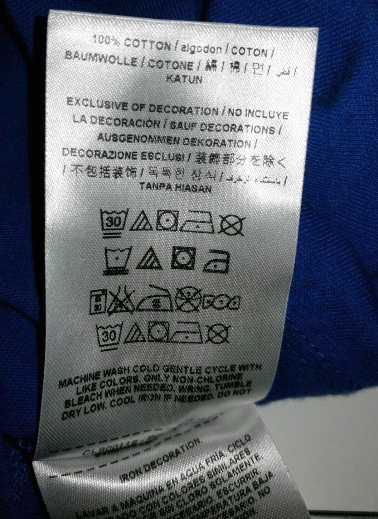 T-shirt  GUESS  granatowy rozm.M