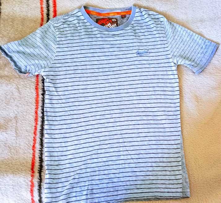 T-shirt Superdry*Low Roller* "M" pachy 52/dł.76 cm bawełna